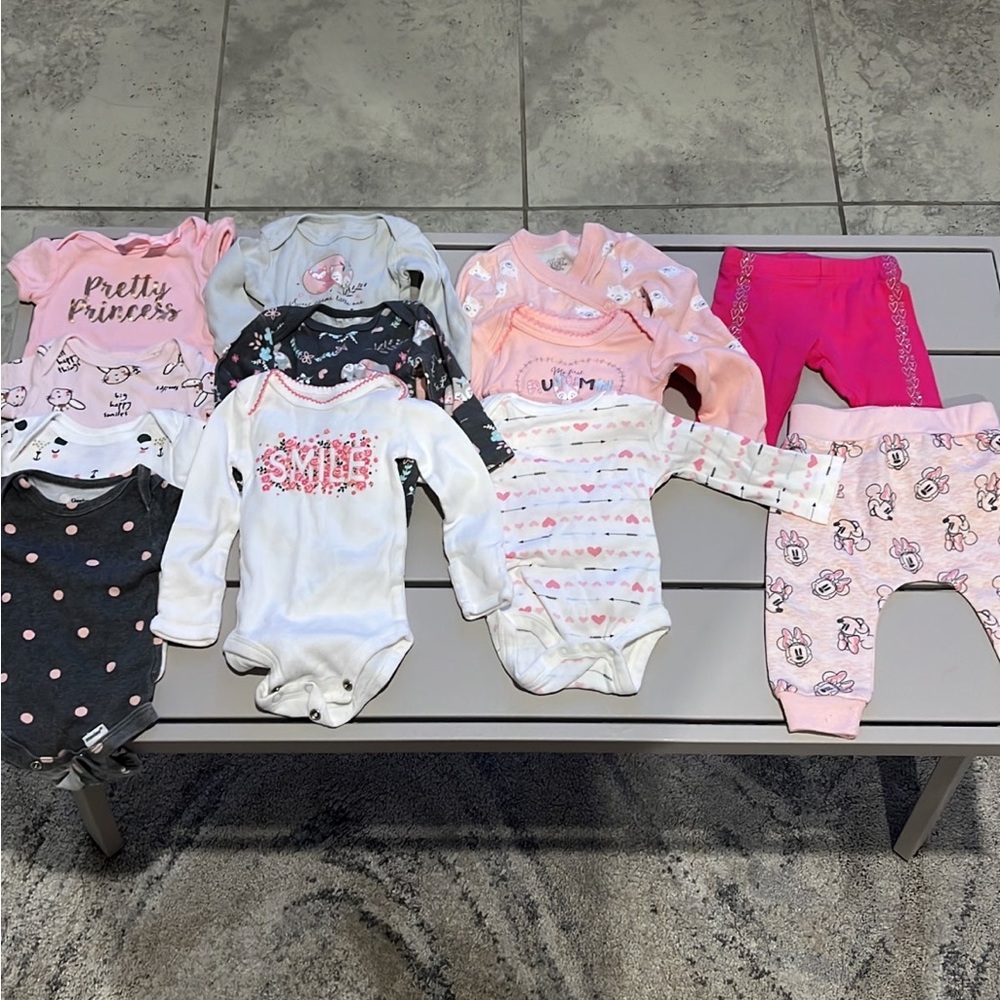 Baby newborn bundle baby newborn lot used clothe